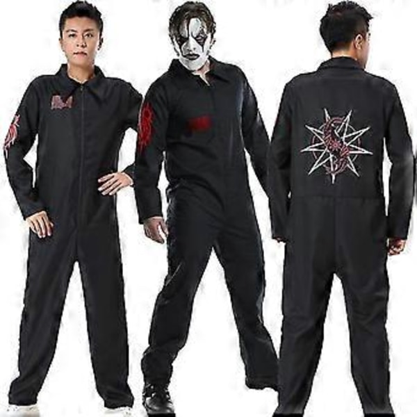 Slipknot Yksikokoinen Halloween-Karnevaali Cosplay-asu Z (XL)