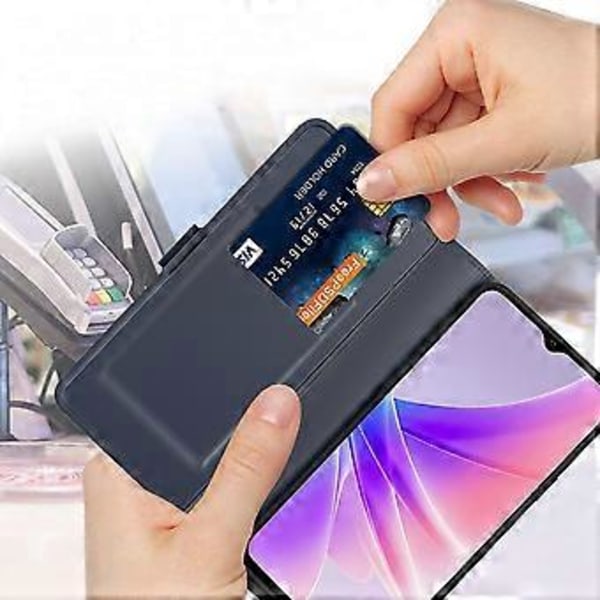 vivo V30 SE 5G -kotelolle magneettilukollinen folio nahkainen puhelinkotelo (tyyli C)