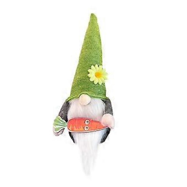 2023 Ny Påsk Tomte Fylld Docka Grön 30 X 12 Cm - Julklapp, Perfekt Påskdekoration, Mjuk & Hållbar (orange)