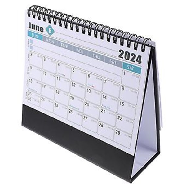 Dekorativt Skrivebords Kalender Månedskalender Kontor Stående Kalender Dekoration (Amerikansk Version) Som Vist 3