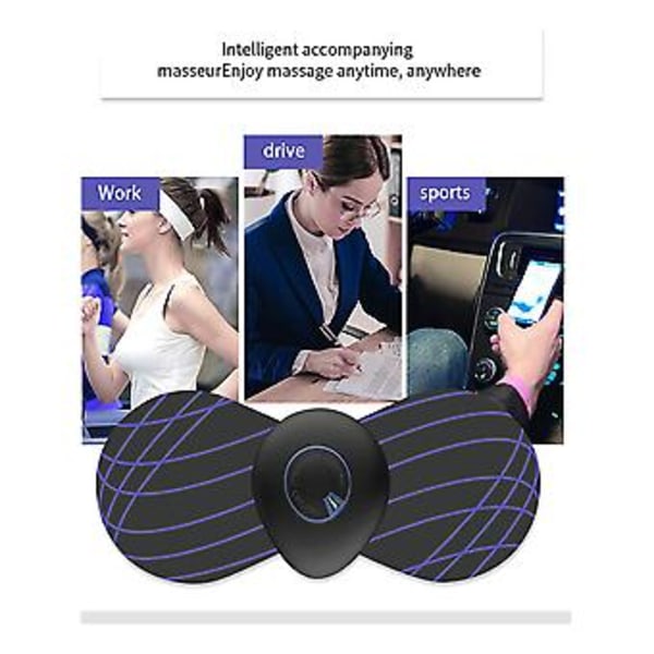 Mini EMS Lymfdränage Massager - USB Laddning - Bekväm Bärbar Verktyg ( )