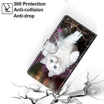 Samsung Galaxy A41 Vitt Katt Mobilskal
