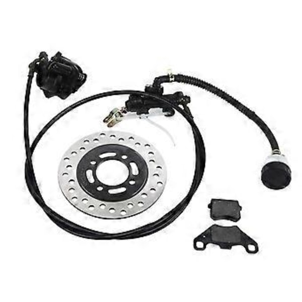 Bremseskivebremsesæt Bremseskivebremsesæt Bremseklods Disk Rotor til 50cc 110cc 125cc 150cc 200cc 250cc