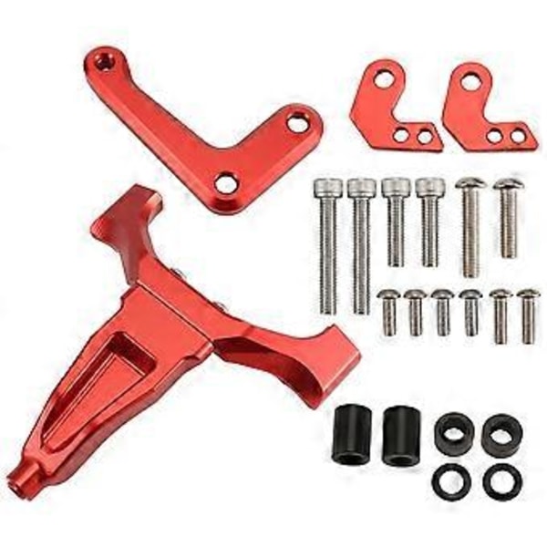 Motorcykeltillbehör Stabilisator Styrdämpare Monteringsfäste Kit Dämparset för MT-09 MT09 2024 2025 Röd