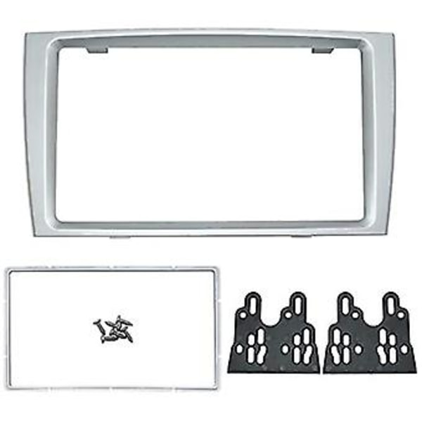 2Din Bil DVD Radio Fascia Ramme Dashbord Panel Monteringsadapter Trim Kit for /408