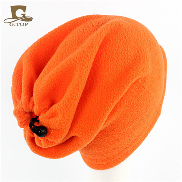Vinter Fleece-Halsvarmer for Menn og Kvinner, Utendørs Sport, Ridningsmaske, Multifunksjonell Snørebånd, Rocker Fleece Halshylse Over Hode, Marineblå