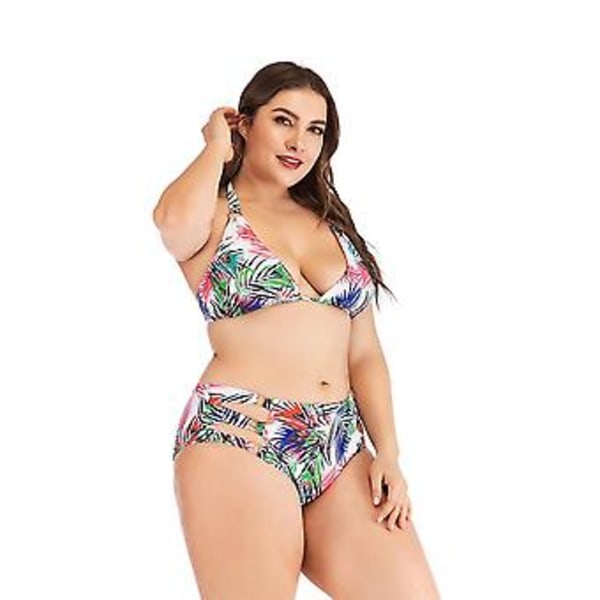 Jentebadedrakt plus size kvinners slankende trykt slank reise aliexpress bikini badetøy Xl