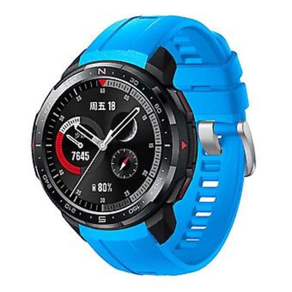 Armband för Huawei Honor GS Pro Silikon Rem Armband Klocka (Svart)