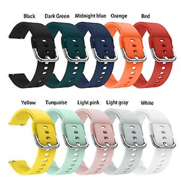 Armbandsband i Silikon Vattentätt Rem för Haylours4 Plus/rs4/ls02 (Rosa)