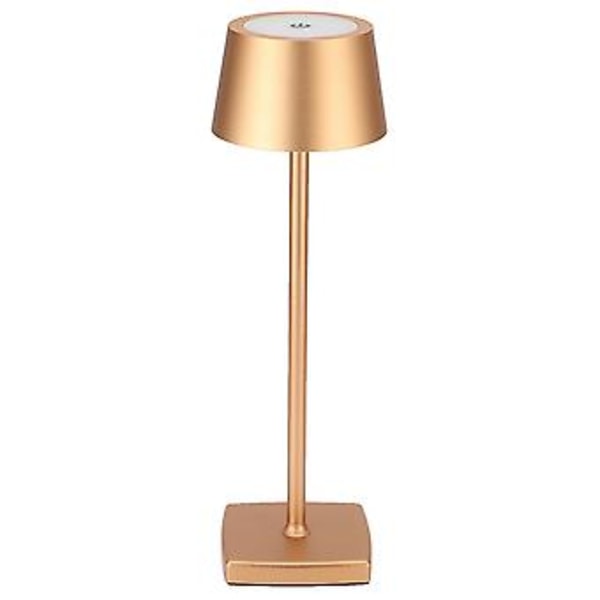 LED Skrivebordslampe USB Lading Bordlamper for Bar Stue Leselys Varmt Hvitt Lys