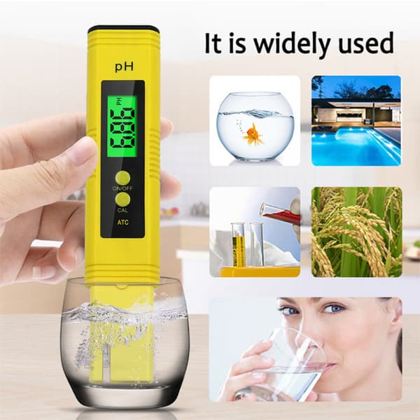 4 i 1 pH-meter, pH-meter tester, pH-tester, pH-meter med LCD-skærm