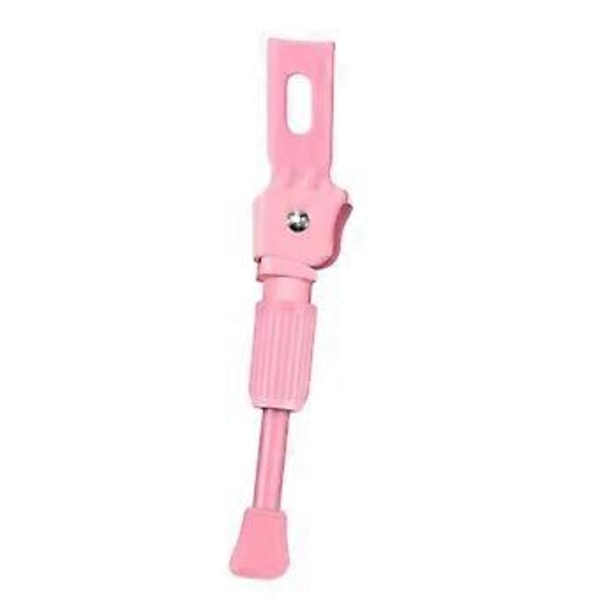 Sykkelstøtte Barn Sykkel Støttefot Legering Terrengsykkel Robust Utendørs Sykler Støtterakker Sykkelholder Sidestøtte (rosa 16 tommer)