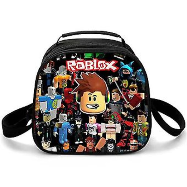 Roblox-Painettu Lounaskassi Alun Peruskoulun Eristävä Lounaskassi Ruokakassi{jkw} ( C)
