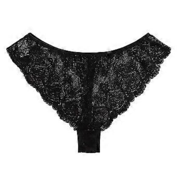 Satinpyjamas för kvinnor, 4-delad nattkläder, hemkläder, nattkläder, sexig spets, blommigt, med morgonrock, lila (M lila)