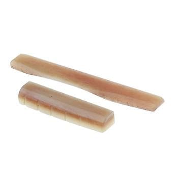 2x2 stk. Akustisk Guitar Bro Sadel Mutter Guitar Reservedele Lys Rød