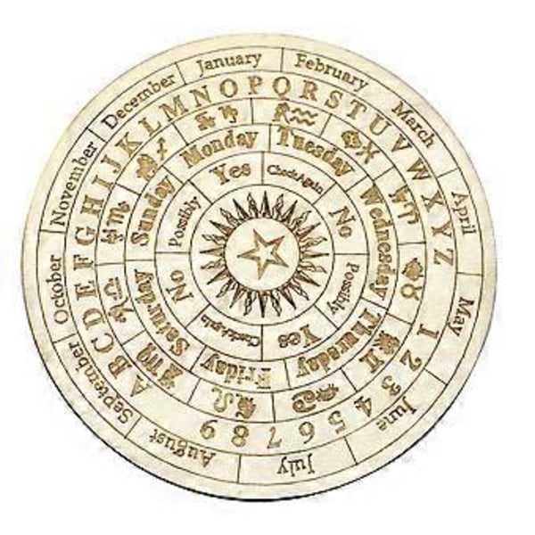 Dekorerte Tilbehør Hjemme Divinasjon Prop Divinasjon Meldingstavle Wiccan Utstyr Verktøy