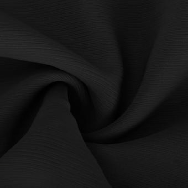 Naisten Chiffon-Leveät Housut Suuret Löysät Temperamentti Rentoutuneet Housut Häämekko Housut Naiset XXL Musta
