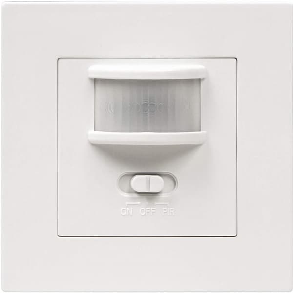 Bevegelsessensor veggbryter innfelt for LED-pærer, halogen