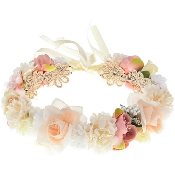 Hodebånd for kvinner - Blomster - Blomsterkrans - Blomsterkrans - For