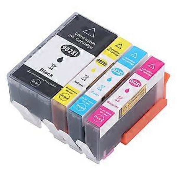 Mustekasettisetti BK C M Y Musta ja värillinen mustekasetti OfficeJet Pro 6978 6960 6962 6968 6954 6958 6950 6951 6970 ( )