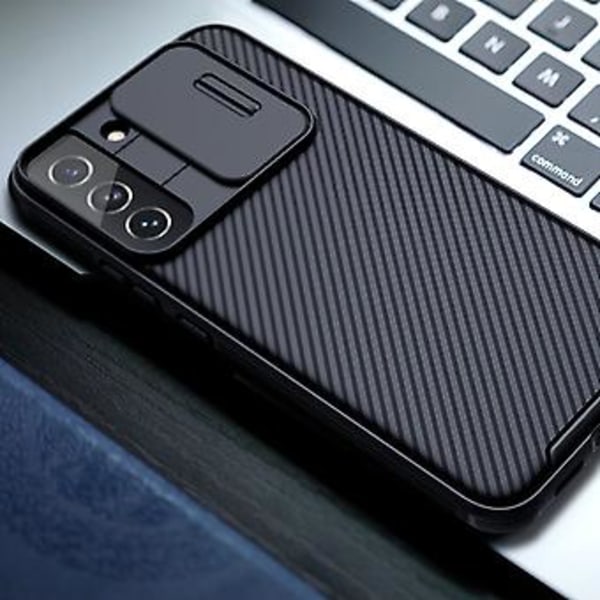 TPU-skydd för mobilskal, tillbehör (S22PLUS Svart)
