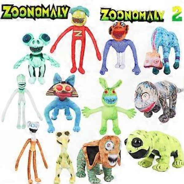 Zoonomaly 2 Plyschleksak för Barnpresenter (Stil 01)
