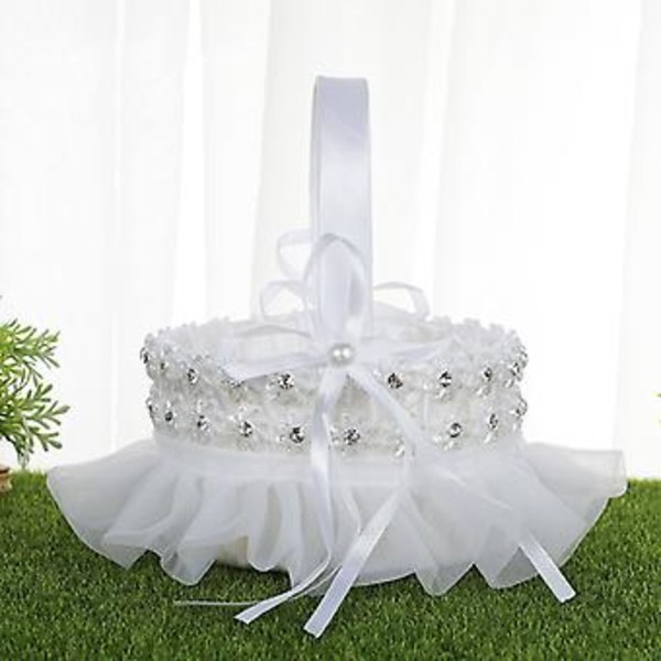 Bryllupsblomsterkurve Blonder Diamant Bryllup Bryllup Brud Håndkurve