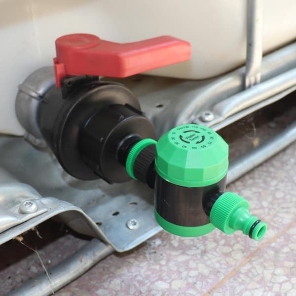Vanningsprogrammer for automatisk hagevanning mekanisk timer og sprinkler