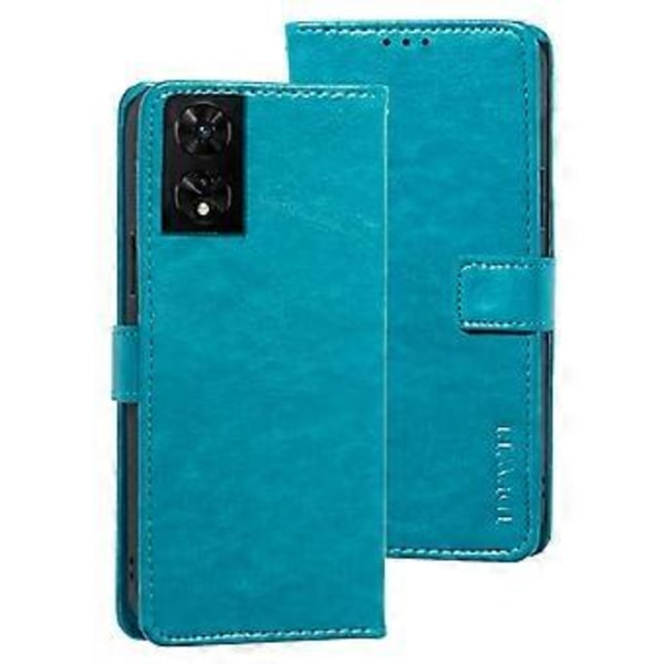 IDEWEI Fodral för TCL 505 Crazy Horse Textur Läder Folio Telefonfodral (Stil D)