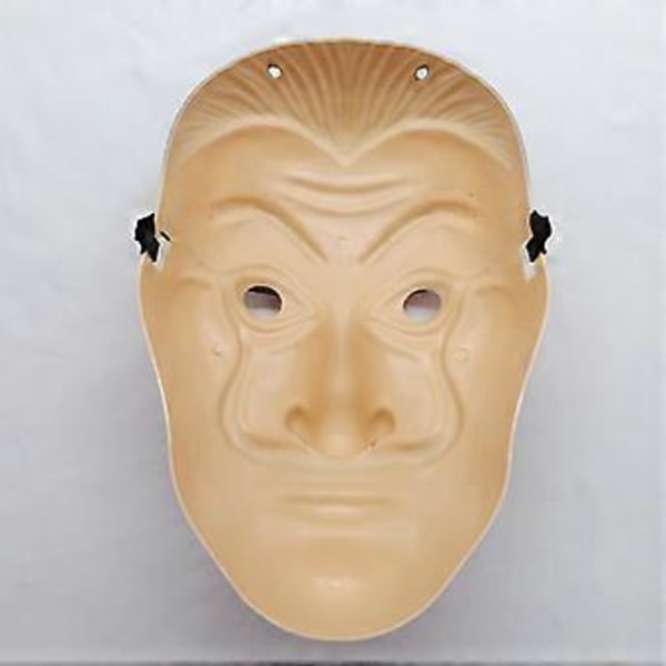 House of Money Maske Heist Kostume TV Karakter Rekvisit (Langt Ansigt)