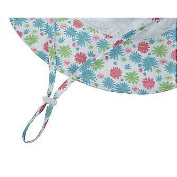 Toddlerhatt Söt Solhatt Unisex Babyhatt Sommarresor Strandkeps Justerbar Barnkeps för 2-6 År Barn (blågrön)