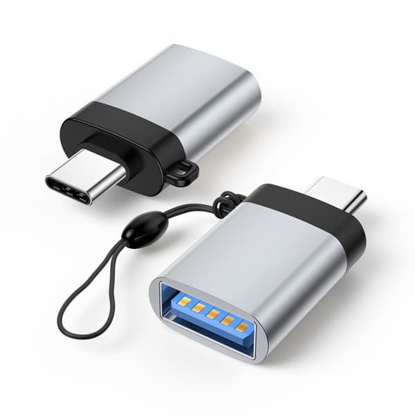 (2 kpl) (Hopea) USB C - USB 3.0 -sovitin, USB C -uros USB 3:een