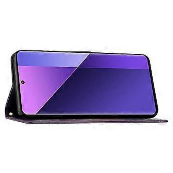 För Samsung Galaxy A26 5G Fodral PU Läder Plånboksfodral med Rem (Stil D)