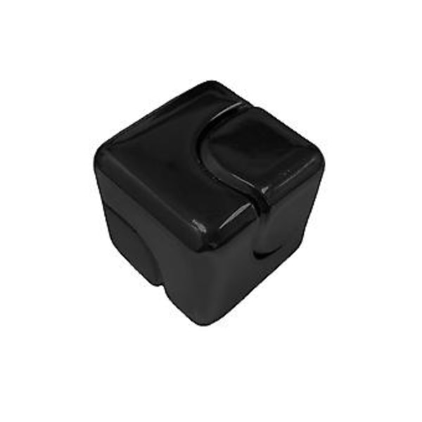 Fidget Cube Spinner Leksak Bordleksaker Ångest Stressavlastning Snurrande Toppar Mini Gyro Leksaker För Barn Vuxna Presenter (Svart)