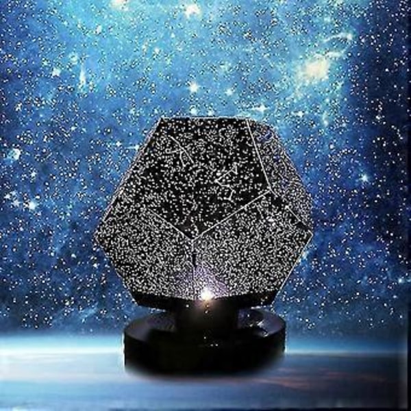 Wabjtam Jul 60000 Stjerner Stjernehimmel Projektor Lys DIY Montering Hjemme Planetarium