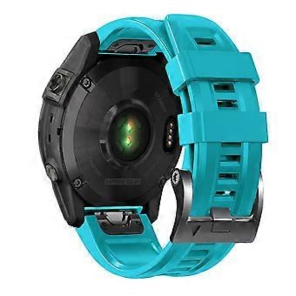 Type L Silikone Urrem 26mm til Garmin Tactix 7 Pro/Fenix 7X/Fenix 6X Pro (Style L)