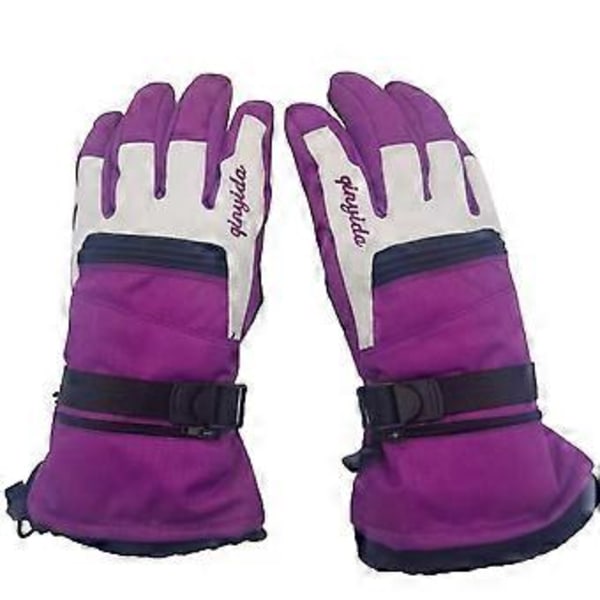 Tykk Varme Handsker Vinter Ski Handsker Dame Luffer (Shape2)