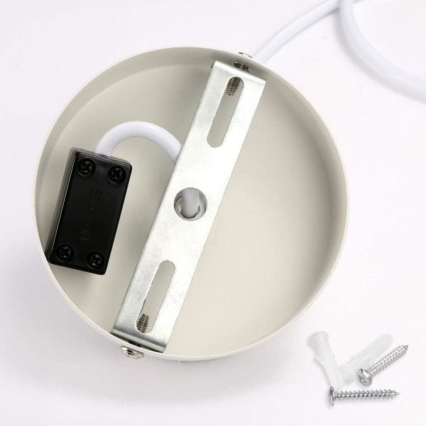 Sett med 2 metallpendellamper, E27 lampeholder med kabel, 100CM