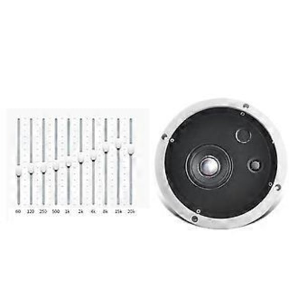 2X 60W Vedenpitävä Kattokaiutin Järjestelmä 3D Stereo Upotettava Kotiteatteri Kaiutin Vahvistin