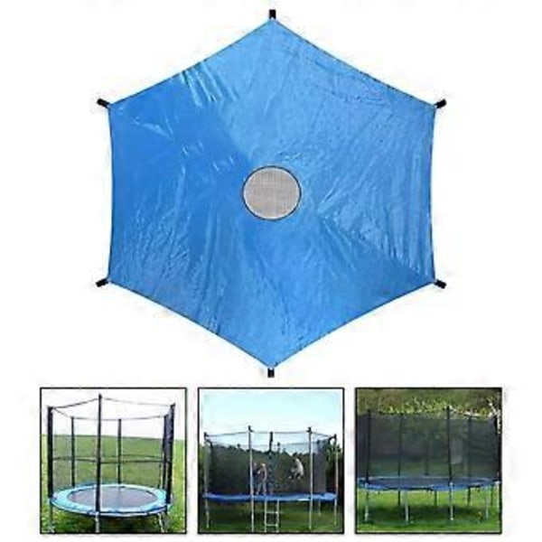 Trampolin Skyggeoverdækning Solbeskyttelse Overdækning Trampolin Tilbehør Trampolin Markise Trampoliner Baldakin til Park Udendørs (14ft)