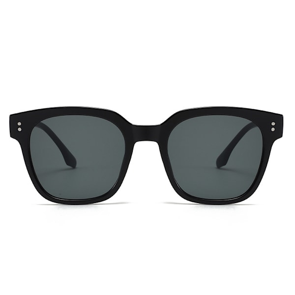 (sort grøn) Unisex solbriller sort stel retro solbriller