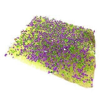 Græsrede Model Simulation Turf Terræn Model Kunstgræs til Tog (violet grøn)