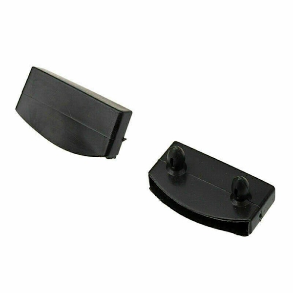 20 kpl 54 mm x 9 mm ritiläkehyksen kiinnikkeet, mustat sisäkehykset, muovi