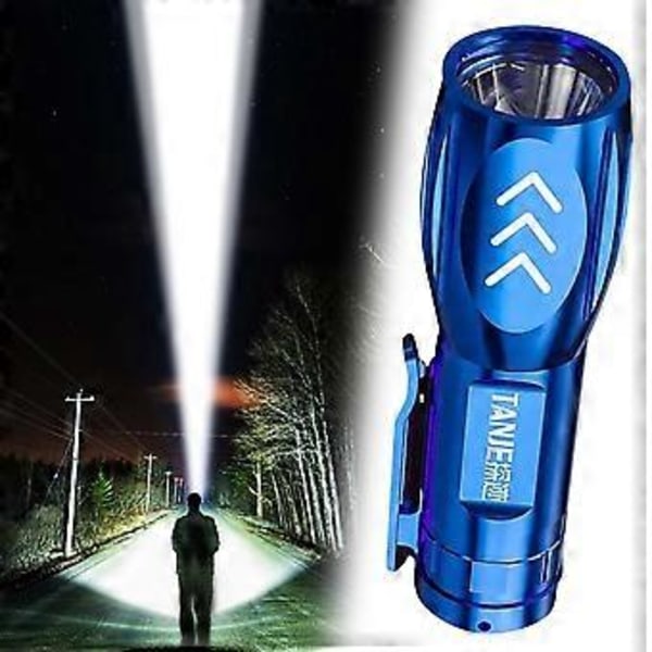 Special Forces Ficklampa Starkt Ljus USB-Laddning Ultraljus Lång Räckvidd Mini Portabel Multifunktionell Hållbar Lampa för Hushåll
