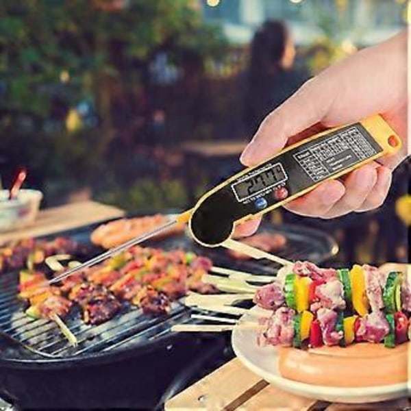 Sammenleggbart Probe Elektronisk Digitalt BBQ Grill Kjøtt Termometer Kjøkken Matlaging Mat Termometer