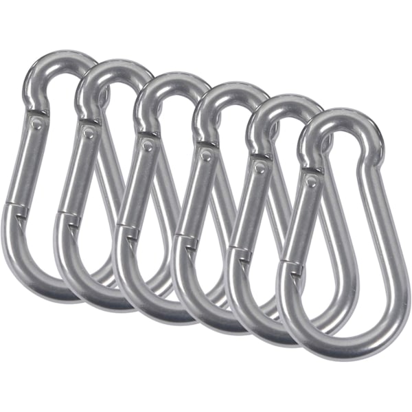 M4M5M6 Karabinhager 304 Rustfrit Stål Brandmand Fjederbelastet C