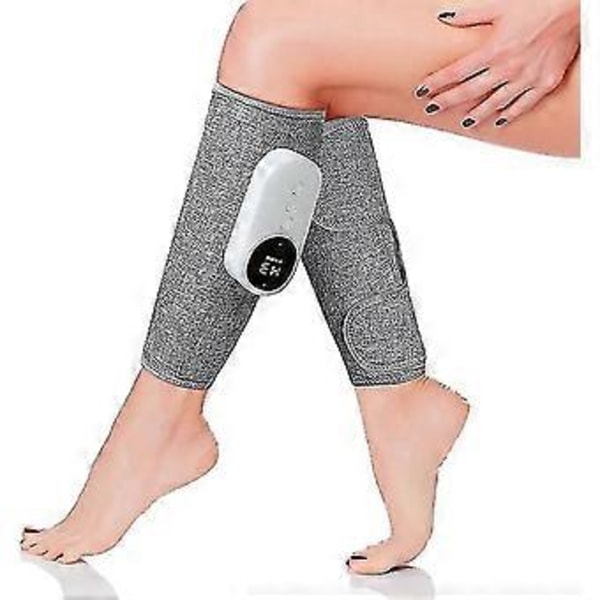 Benmassagerare - Vadmassagerare för cirkulation och smärtlindring, 3 intensitetsnivåer, 3 lägen, värmefunktion, Type-C uppladdningsbar, 1-pack (rosa)