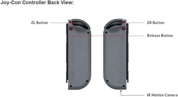 (Blå Gul) Lämplig för Nintendo Switch OLED Trådlös Controll