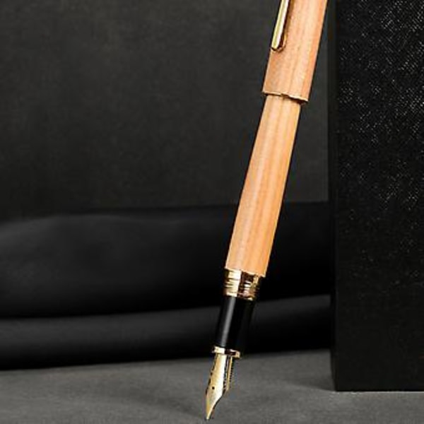 Fyllepennes Blekkpenner Metall Forretningspenner Signaturpenner Kalligrafipen Gave (A)