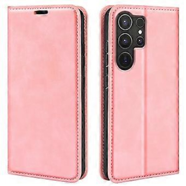 Samsung Galaxy S25 Ultra -kotelon nahkainen lompakkokotelo (tyyli A)